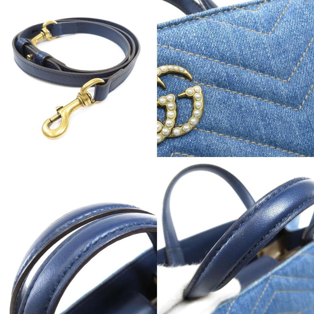 Gucci Denim Handbag - Picture 9 of 10